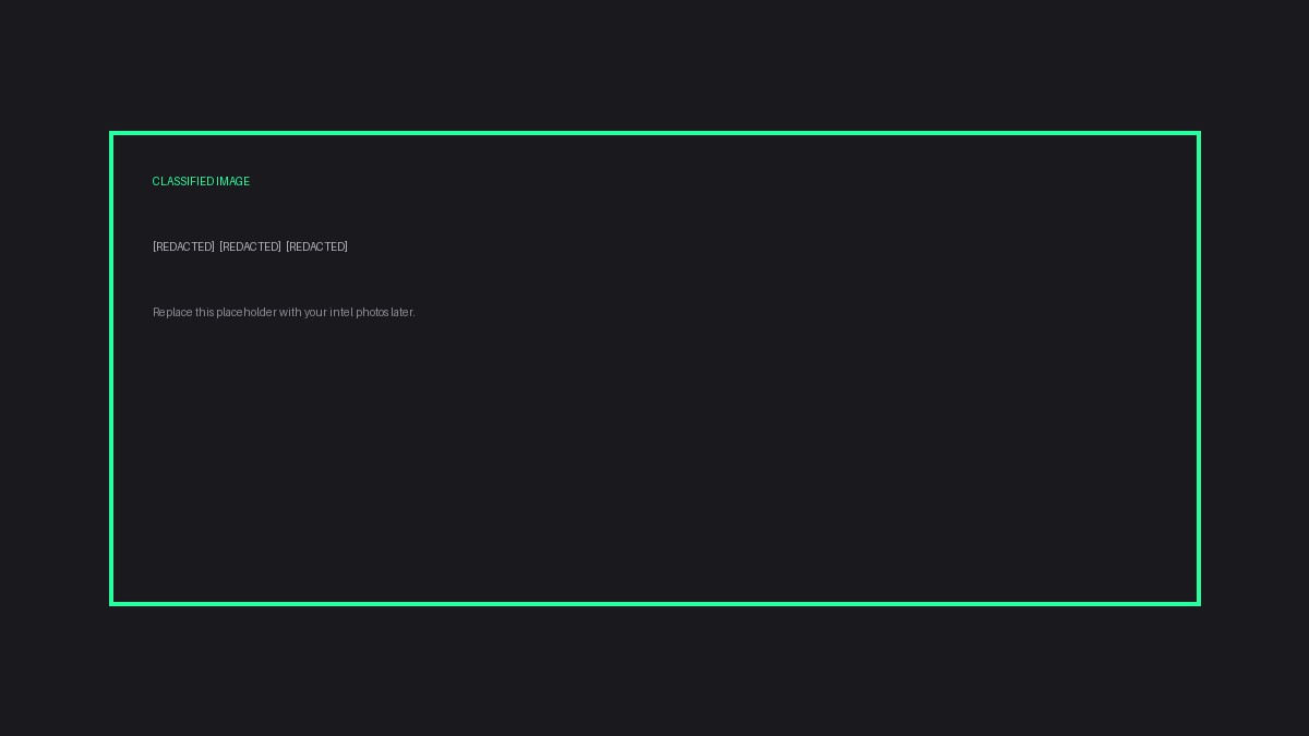 Classified Photo (Redacted)